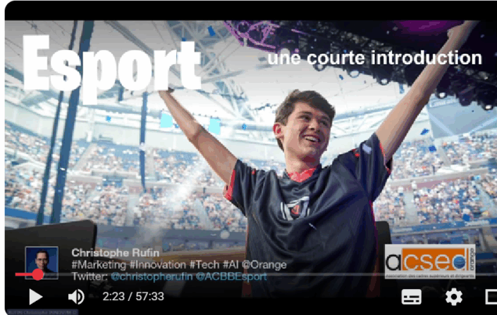 Animation ESPORT